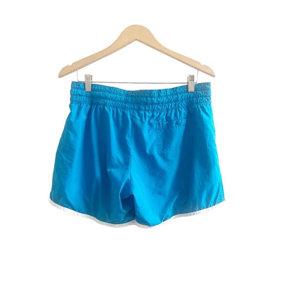 Nike Women’s Retro Active Running Shorts Turquoise Size Large Lined Gym - Picture 2 of 10